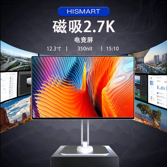 12.3" 2.7K Entertainment Portable Display