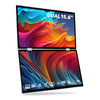 AocAmity D15 Pro Touch – 15.6" FHD Portable Monitor | Dual-Screen, IPS, USB-C, Touchscreen, Foldable for Laptop & Productivity