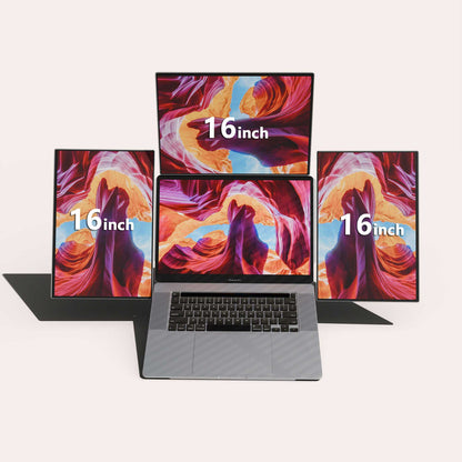 AocAmity TriCreate 16″ Silver Edition – Modular Triple-Screen Freedom