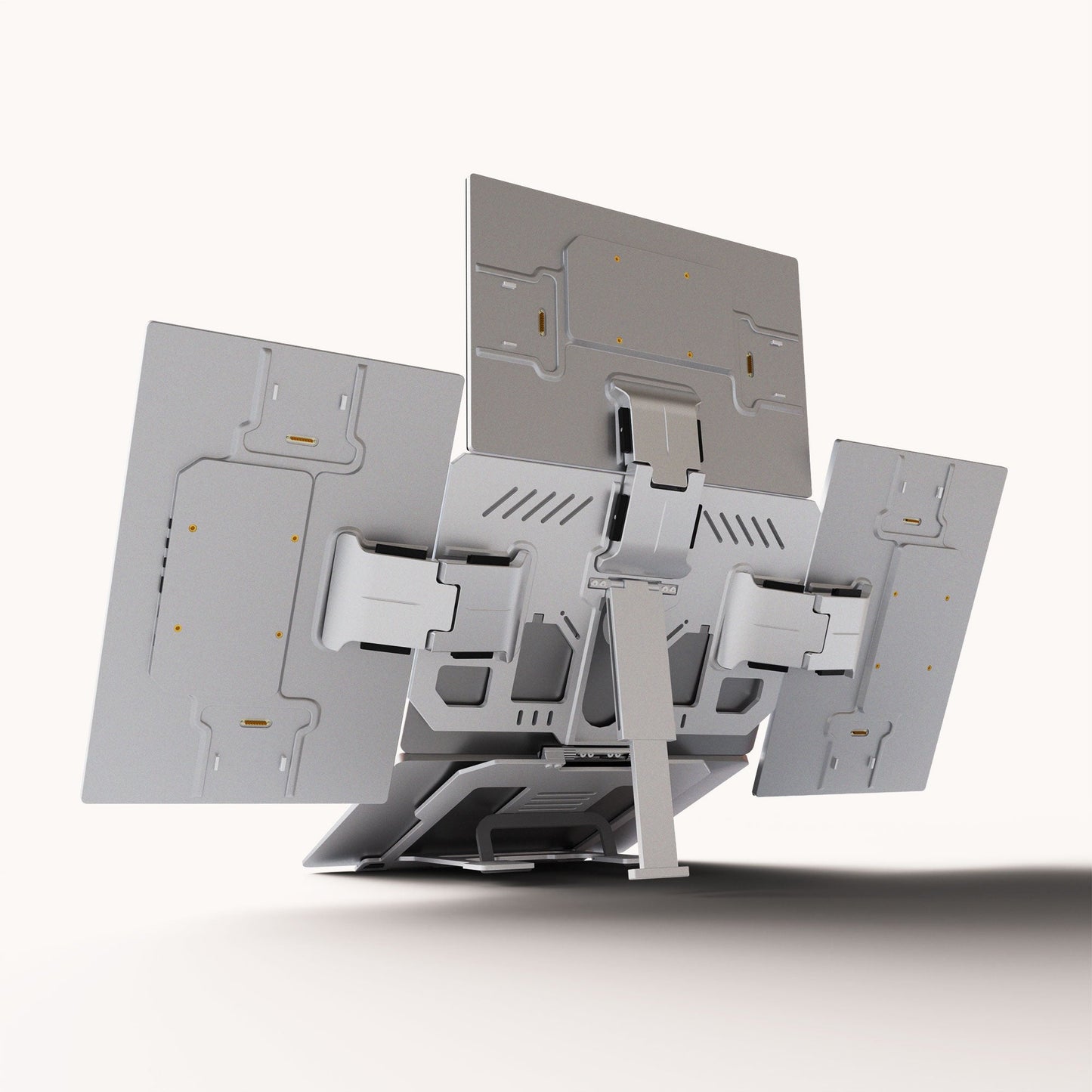 AocAmity TriCreate 16″ Silver Edition – Modular Triple-Screen Freedom