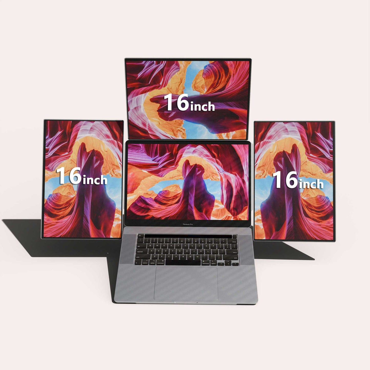 AocAmity TriCreate 16″ Silver Edition – Modular Triple-Screen Freedom